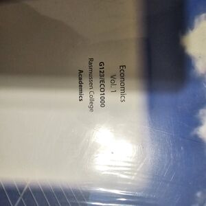 Economics Textbook Vol. 1